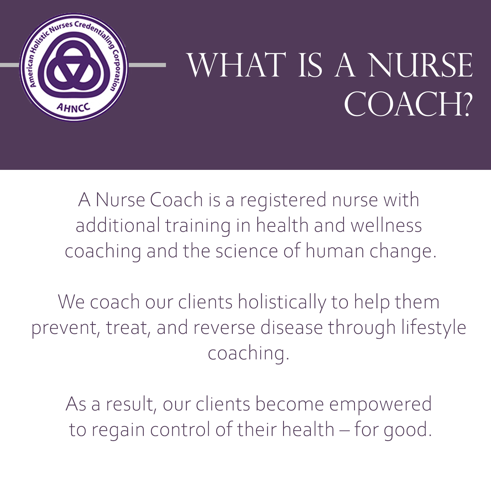 What is a Nurse Coach?